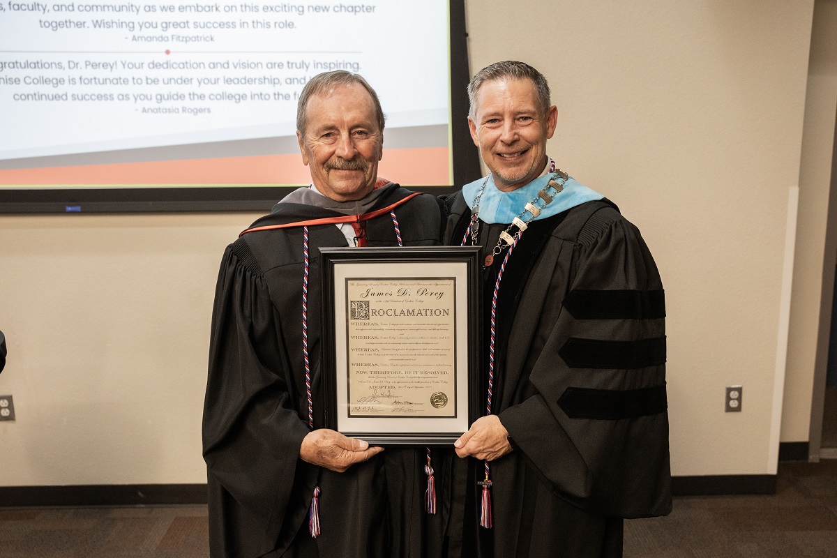 James Perey Investiture