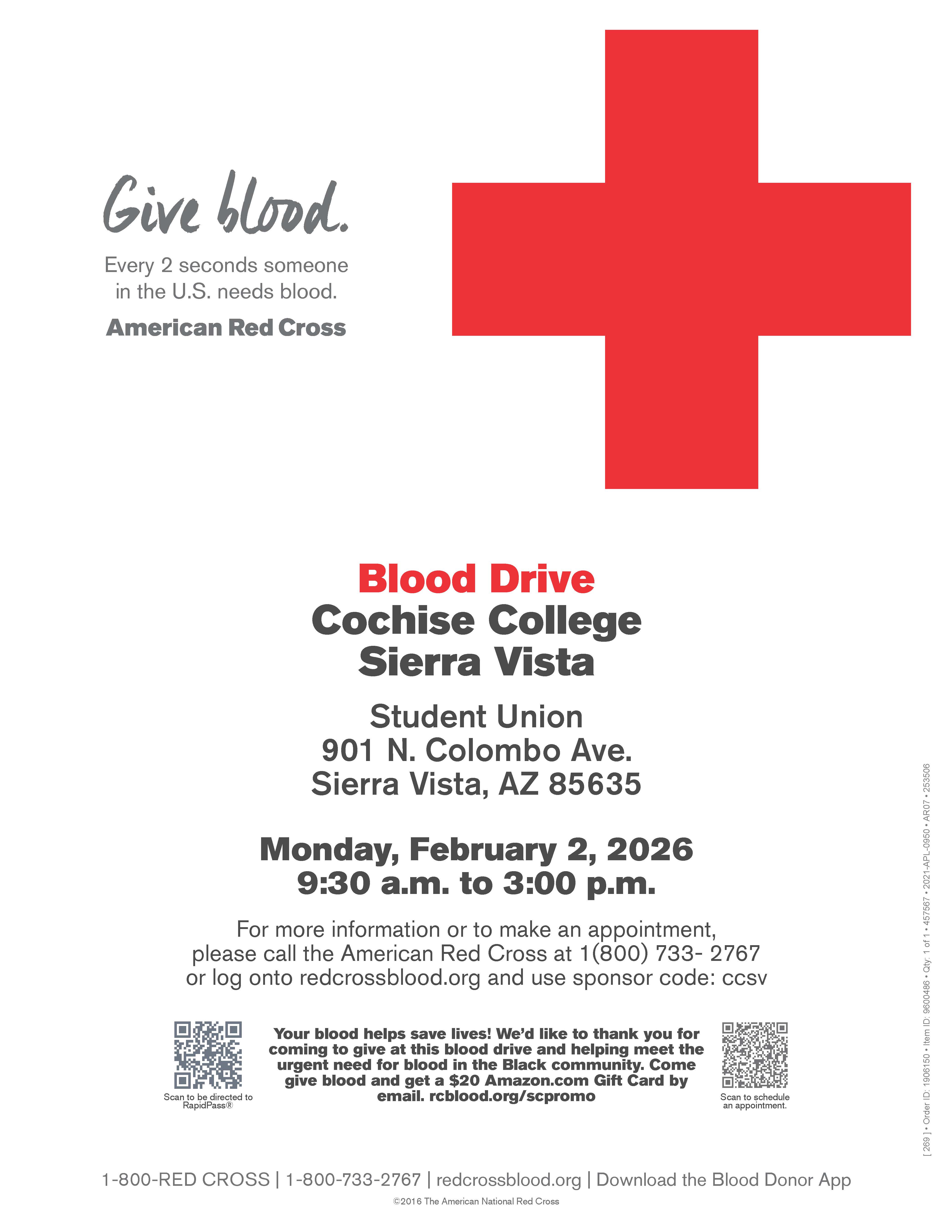 SVC FEB Blood Drive