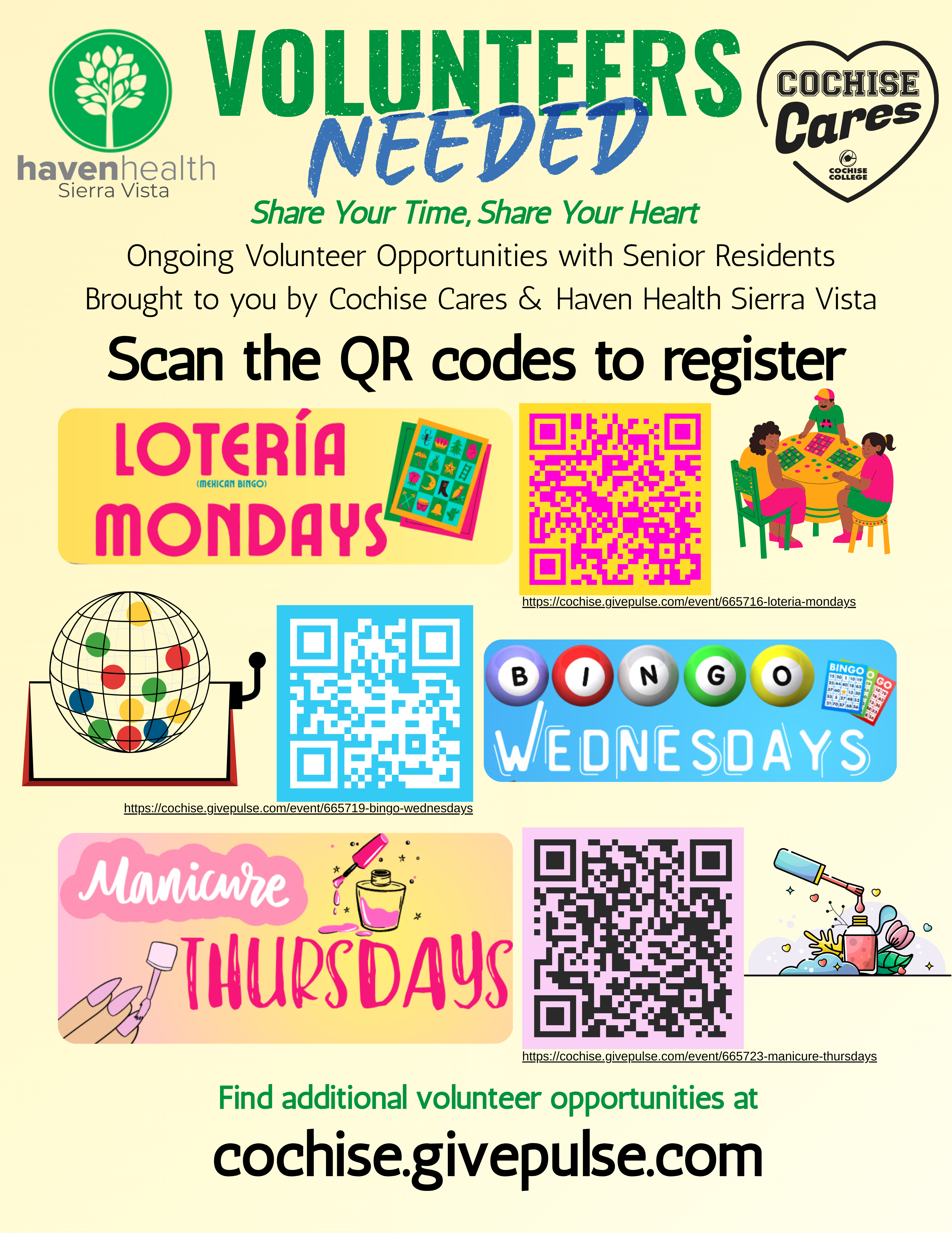Haven Health Volunteer Opportunities