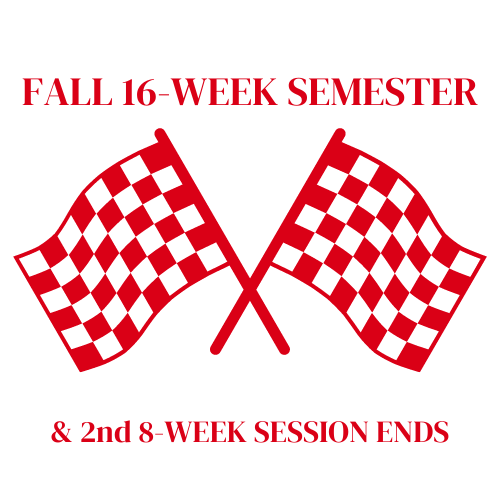 Fall 16-week & 8-week Classes End