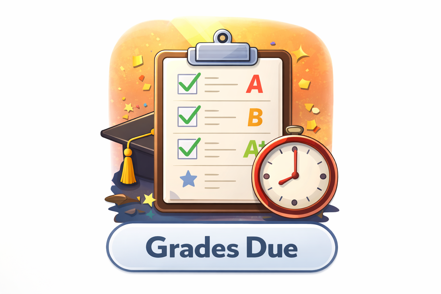 grades are due