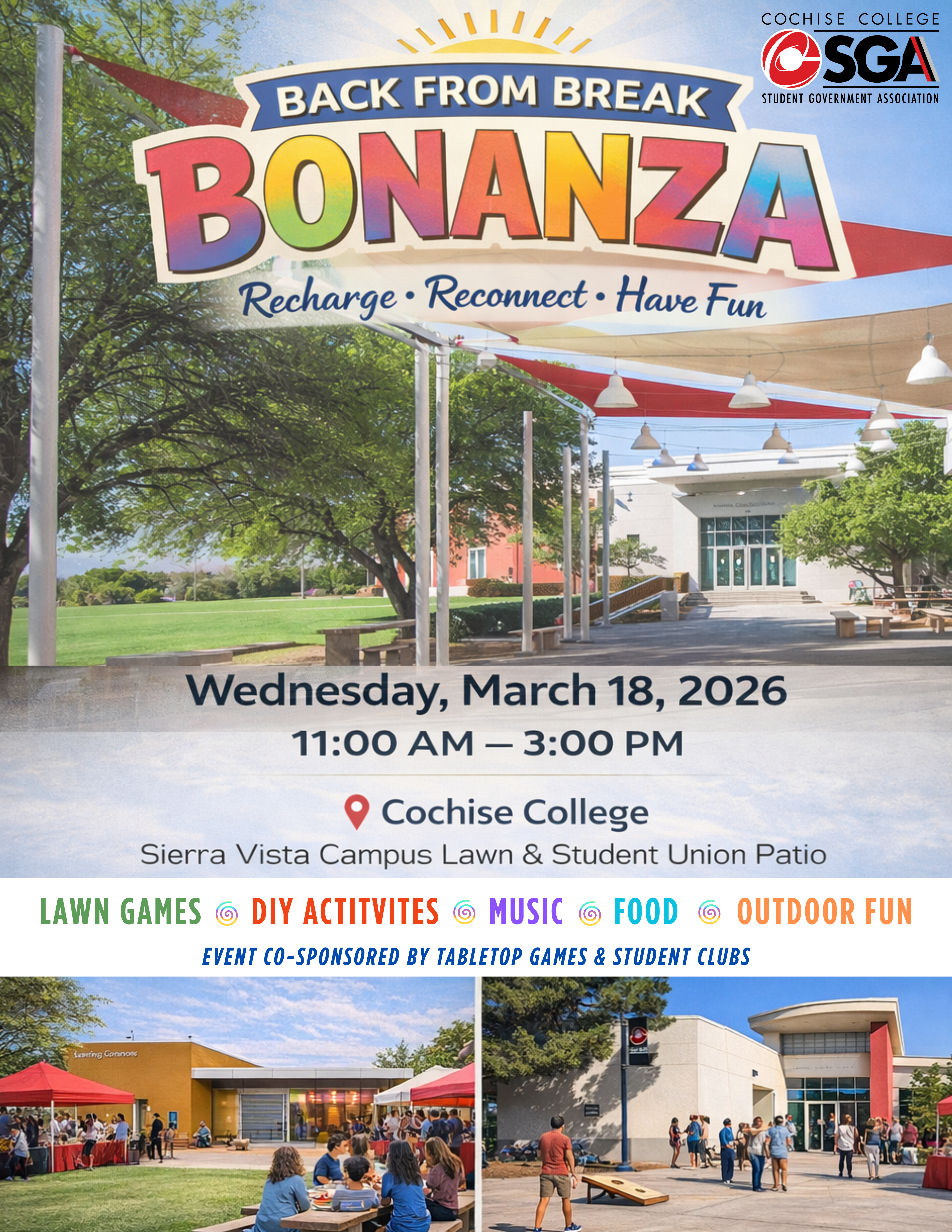 Back from Break Bonanza