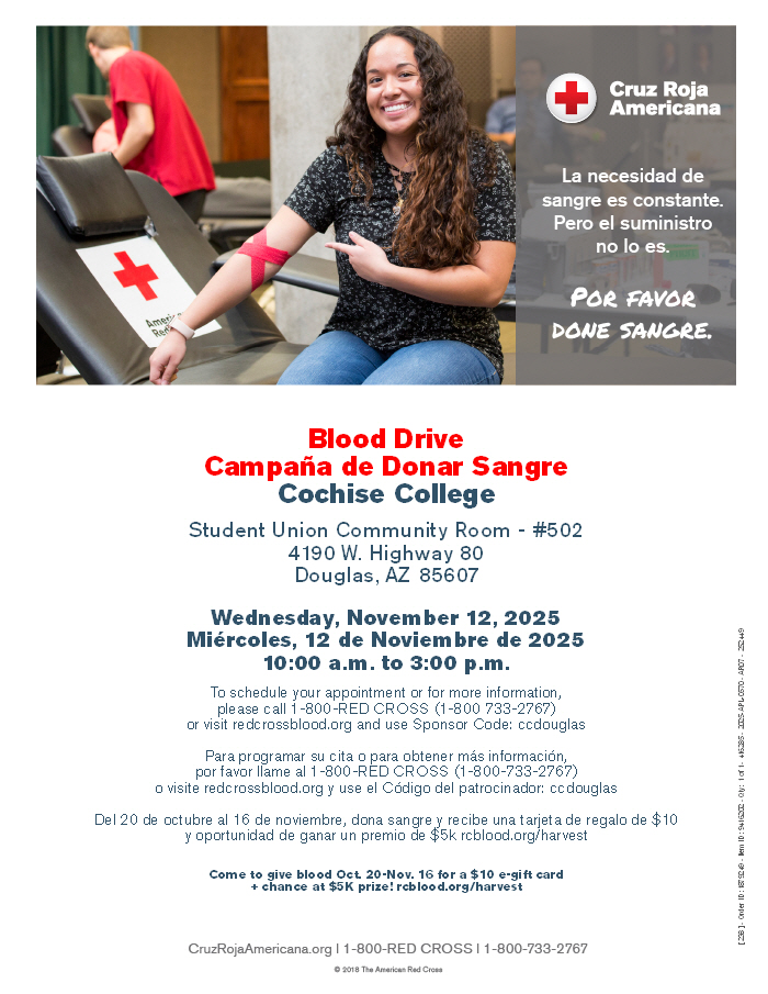 Blood Drive Flyer